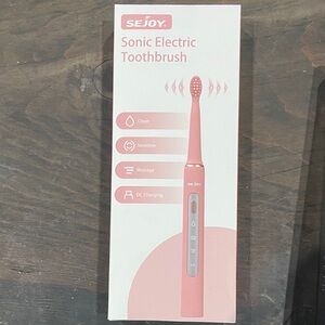 Pink Sonic Electric Toothbrush